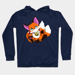 Two-tailed Anime Fox Hoodie